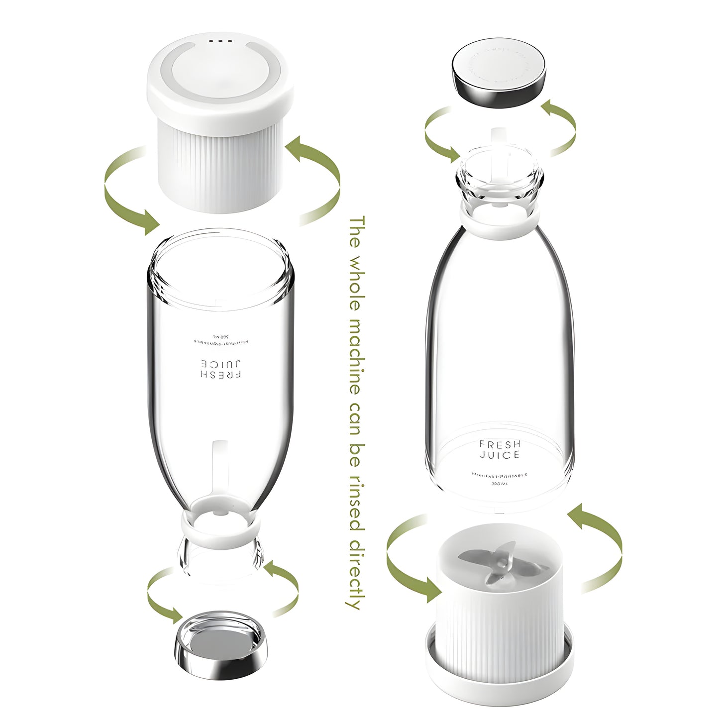 Portable Mini Blender for Fresh Juice