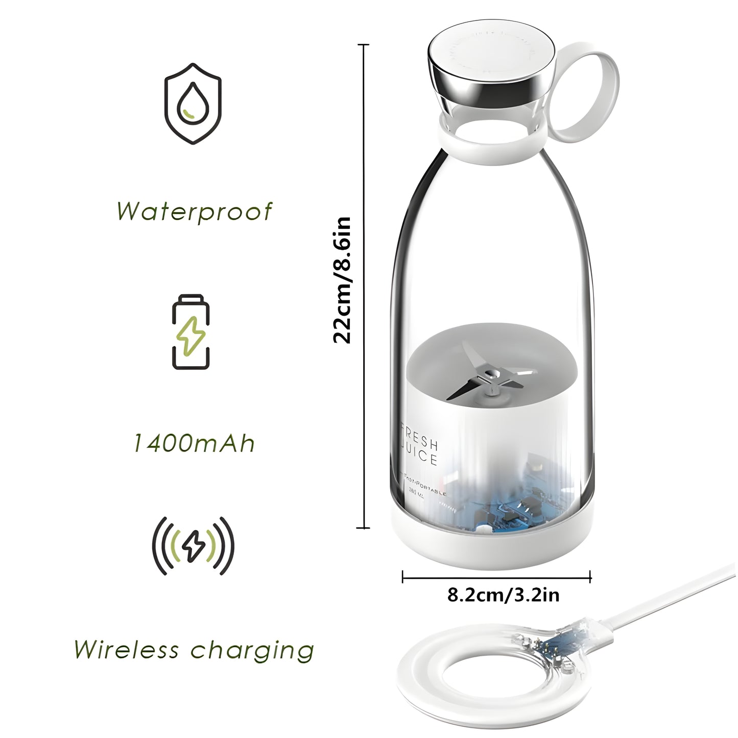 Portable Mini Blender for Fresh Juice