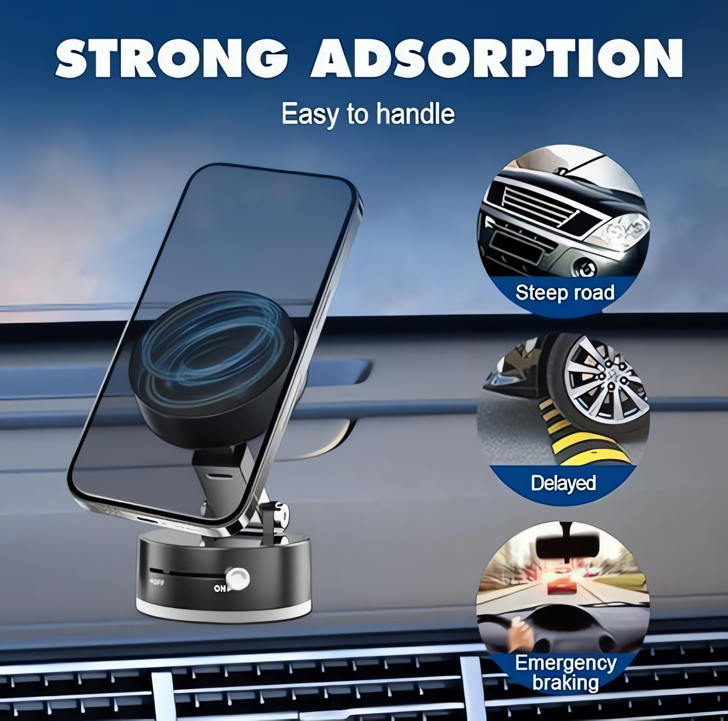 Magical Deal™ Vacuum Magnetic Suction Phone Holder